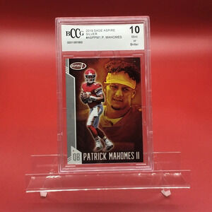 Aspire Sage Gem Mint 10 Patrick Mahomes II card